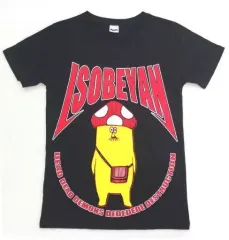 【中古】Tシャツ(キャラクター) [単品] イソべやん Tシャツ ブラック フリーサイズ 「コミックス デッドデッドデーモンズデデデデデストラクション 第5巻 限定版」 同梱特典のサムネイル