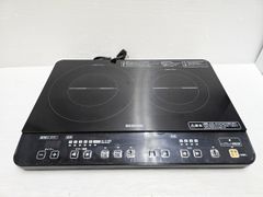 IRIS OHYAMA 2口IH調理器コンロ IHK-W13S-B 2024年 - メルカリ