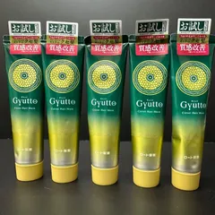 【12/25 再入荷】Gyutto ギュット コルセットヘアマスク お試しサイズ ヘアトリートメント 5本セット