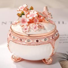 【新品 未使用】ジュエリーボックス 弥生 ピンクゴールド ピィアース クリスマス EX611-2