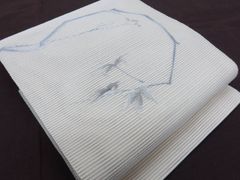 新品未使用 正絹 夏名古屋帯 紗絽 疋田 ツバメ 燕 つばめ - メルカリ
