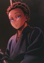 劇場版鬼滅の刃 無限城編 第1章 猗窩座再来 来場者特典 吾峠呼世晴 第6弾キービジュアルイラストボード(狛治ver.) 第7弾