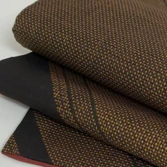 本場大島紬 一元式 色大島 粋な絣柄 正絹 着物 MK-1643