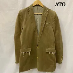 アトウ ato chika aoyama スエードテーラードジャケット ベージュ 46 日本製 メンズ 46 ISItems【USED】【古着】【中古】50147879のサムネイル