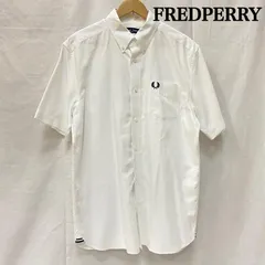フレッドペリー 半袖シャツ ポケット刺繍ロゴ white M メンズ M ISItems【USED】【古着】【中古】50147881