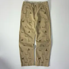 POLO ポロ ラルフローレン 90s ドッグ刺繍 チノパンツ