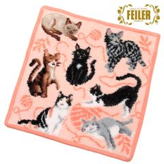 新品 未使用】FEILER フェイラー ハンカチ タオル タオルハンカチ 25cm