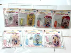 一番くじ ホロライブ vol.3 クリアツインチャーム 7個セット 赤井はあと 夜空メル 尾丸ポルカ 百鬼あやめ  癒月ちょこ 白衣コヨリ 天音かなた 11/28