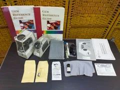 SET-20251128-01【希少・フルセット】GIA ポラリスコープ MODEL 415 ＋ Refractometer 宝石鑑別セット ルーペ/比重液/付属品多数 現状渡し 宝石用ピンセット  GIA 10X TRIPLET ルーペ