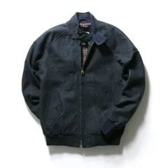 【新品】 J.PRESS YORK STREET ／ Jプレス ヨークストリート　G9 ハリントンジャケット ツイード ヘリンボーン ブルゾン ジャンパー アウター スウィングトップ ジェイプレス ｜ 秋冬