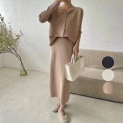 JENNE バックレースアップフレアパンツ サロペット ベージュ - メルカリ