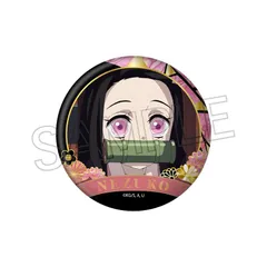 【新品/公式】鬼滅の刃_螺鈿風シリーズ缶バッジ　Vol.4　竈門禰豆子 公式グッズ colleize