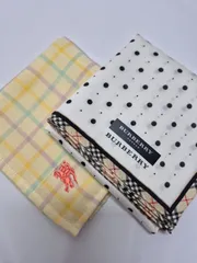 新品未使用❗BURBERRY メンズハンカチ & タオルハンカチ セット