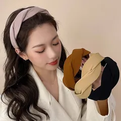 編みカチューシャ ツイスト