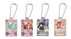 アイカツ！×プリパラ だれでもアクリルチャーム2 4種セット BANDAI