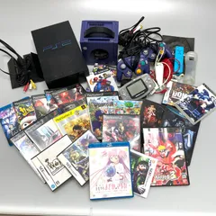 NK119 【ジャンク品】PS2 ゲームキューブ　本体　ソフト　コントローラー他　まとめ売り