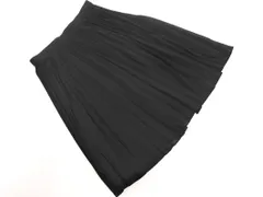 NATURAL BEAUTY ナチュラルビューティー プリーツ スカート size38/黒 ■■ レディース