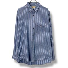 美品 希少王冠ロゴ Stussy シャンブレー デニム ジャケット ブルゾン