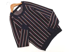 FREAK'S STORE フリークスストア ストライプ ニット セーター sizeF/紺 ◇■ レディース