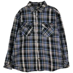 古着 ディッキーズ Dickies 長袖 フランネルチェックシャツ メンズL相当/eaa602646