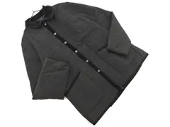 NOLLEY'S ノーリーズ 2WAY 中綿 ジャケット チャコールｘ緑ｘ青 ◇■ レディース