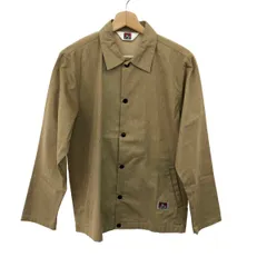 BEN DAVIS ベンデイビス コットンツイルコーチジャケット サイズ:M  6780203   ベージュ メンズ / 240001171624のサムネイル