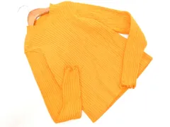 LOWRYS FARM ローリーズファーム リブ ハイネック ニット セーター sizeF/オレンジ ◇■ レディース