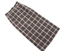 LOWRYS FARM ローリーズファーム チェック ロング スカート sizeM/茶 ◇■ レディース