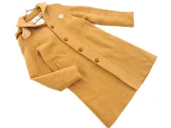 DANTON ダントン ウール混 フード付き コート size34/キャメル ◇■ レディース