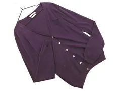 Spick & Span スピック＆スパン Vネック ニット カーディガン 紫 ◇■ レディース