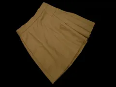 eimy istoire エイミーイストワール ポイントプリーツ ミニ スカート sizeF/ベージュ ■◆ レディース