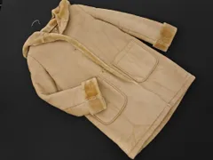 BEAUTY & YOUTH ビューティ&ユース ユナイテッドアローズ フェイクムートン コート sizeM/ベージュ ◇■ レディース