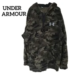 UNDER ARMOUR 迷彩柄 裏起毛 スウェット プルオーバー パーカー