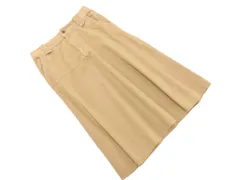 NEWYORKER ニューヨーカー Aライン 台形 スカート size9/ベージュ ◇■ レディース