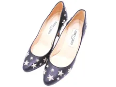 Jimmy Choo ジミーチュウ スタッズ ハイヒール パンプス size34/黒 ■■ レディース