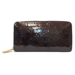 LOUIS VUITTON ルイ・ヴィトン ジッピーウォレット 長財布 モノグラムヴェルニ アマラント【中古】レディース