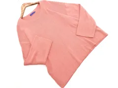 SEVENDAYS=SUNDAY セブンデイズサンデイ Vネック ニット セーター sizeM/ピンク ◇■ レディース