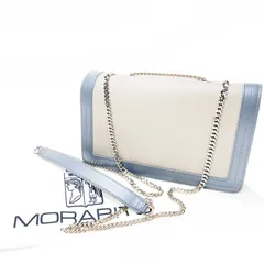 【新品】MORABITO モラビト テルトル サック チェーン ショルダーバッグ バイカラー