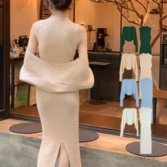 アニュアンス リネンボックスミニワンピース BEIGE Sサイズ - メルカリ