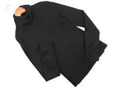 COMME CA ISM コムサイズム ウール混 タートルネック ニット セーター sizeM/黒 ◇■ レディース