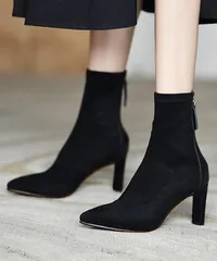 ショートブーツ レディース 暖かい裏起毛