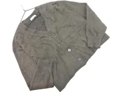 GLOBAL WORK グローバルワーク ラメ シャギー カーディガン sizeM/グレー ◇■ レディース