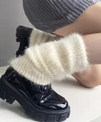 ニットレッグウォーマー レディース 靴下 SK20304233-6716