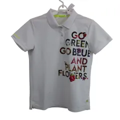 VIVA HEART(ビバハート) ポロシャツ 白 レディース 40 ゴルフウェア 2511-0666 中古