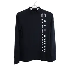 Callaway(キャロウェイ) 長袖モックネックシャツ 黒 レディース S C21233205 ゴルフウェア 2511-0863 中古