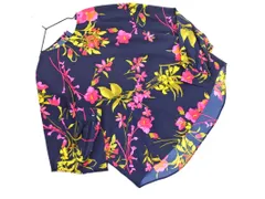 UNITED ARROWS ユナイテッドアローズ 花柄 プルオーバー ブラウス シャツ size36/紺 ■◇ レディース