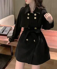 トレンチコートレディース 上品ジャケット