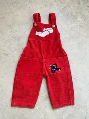 【Size 70】vintage 飛行機 コーデュロイ サロペット