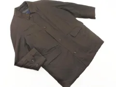 BURBERRY バーバリー ダウン ライナー付き ステンカラー コート sizeM/茶 ◇■◎メンズ