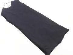 simplicite シンプリシテェ ノースリーブ ワンピース 紺 ■◆ レディース